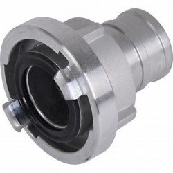 Raccord d'aspiration Storz, aluminium Al 75-B, 75mm joint étanchéité blanc