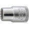 Douille 12 pans 3/8'', Cote s/plats : 11 mm, Long. 28 mm