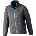 Veste,Softshell, Taille 3XL,d-gris-turquoise,FORTIS