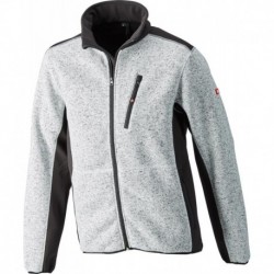 Veste,Softshell, Taille M,gris brillant-noir,FORTIS