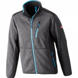 Veste,Softshell, Taille XL,d-gris-turquoise,FORTIS