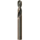 Foret automatique avec queue cylindrique, en acier à coupe rapide, type N, DIN 1897, profil rectifié, surface sans revêtement, Ø h8 : 1,60 mm