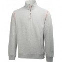 Sweat Oxford, Taille 2XL, gris-melliert