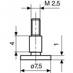 Plaque pour 1376514 HP