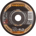 Disque de coupe FT26 125 x 2,0mm Rhodius(Par 25)