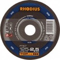 Disque de coupe FT67 125 x 2,5mm Rhodius(Par 25)