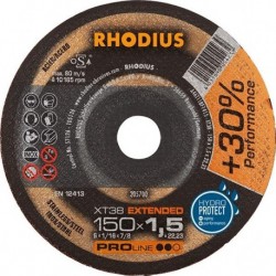 Disque de coupe XT38 150 x 1,5mm Rhodius