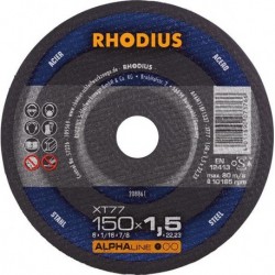 Disque de coupe XT77 150 x 1,5mm Rhodius