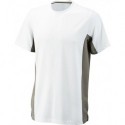 T-Shirt Function Cont., Taille M,blanc-gris