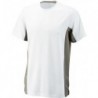T-Shirt Function Cont., Taille M,blanc-gris