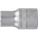 Douille 6 pans 3/8'', Cote s/plats : 8 mm, Long. 28 mm