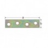 Plaque 80x15x2 mm/K2