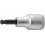 Embout de vissage 1/2'' avec tête sphérique, pour vis femelle à 6 pans, Cote s/plats : 7 mm, Long. 60 mm