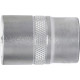 Douille 1/2'', 6 pans, Cote s/plats : 15 mm, Long. 40,0 mm