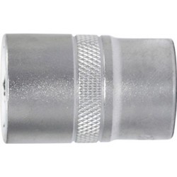 Douille 1/2'', 6 pans, Cote s/plats : 17 mm, Long. 40,0 mm