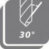 Foret 5xD UNI HA 15,8 TiAlN+ D6537 FORTIS