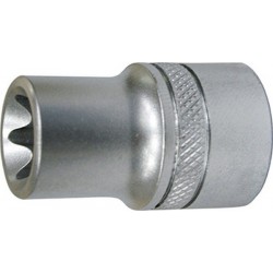Douille 1/2'' pour vis mâle TORX®, Dimensions : E 18, Long. 38 mm, Pour vis M14