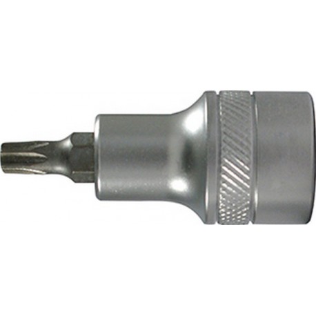 Embout de vissage 1/2'' pour vis femelle TORX®, Dimensions : T 50, Pour vis M10, Long. 54 mm