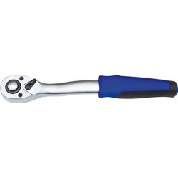 Cliquet réversible à levier 1/2'', en plastique avec trou de suspension, 36 dents, Long. : 255 mm