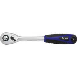 Cliquet réversible à levier 1/2'', en plastique avec trou de suspension, 72 dents, Long. : 255 mm