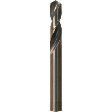 Foret automatique avec queue cylindrique, en acier à coupe rapide, type N, DIN 1897, profil rectifié, surface sans revêtement, Ø h8 : 5,30 mm