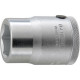 Douille 3/4'', 6 pans, Cote s/plats : 34 mm, Long. 57,5 mm