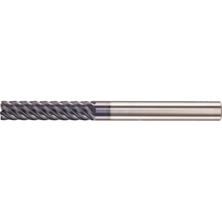 Fraise 6Z, 45G HA 10,00 ex.longAlTiN+FORTIS