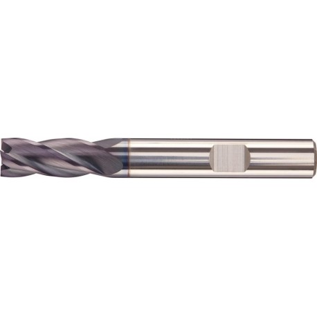 Fraise Z4 30G long 4,0mm AlTiN+ HB FORTIS