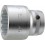 Douille 1'', Cote s/plats : 50 mm, Long. 75 mm