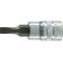 Embout de vissage 1/4'' pour vis à fente, poli, Larg. : de la lame : 4,0 mm, Épais. : de la lame 0,8 mm, Long. 30 mm