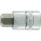 Embout de vissage 1/4'' pour vis femelle à 6 pans, poli, Cote s/plats : 3 mm, Long. 30 mm