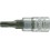 Embout pour tournevis 1/4'' pour vis TORX® femelle, poli, Taille : T 15, Long. 36 mm, Pour vis M3,5-M4