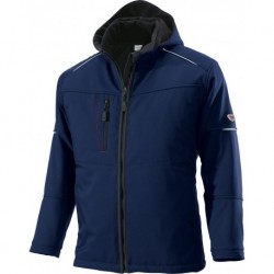 Veste softshell froid 1869 572, Taille L,bleu nuit