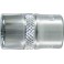 Douille 3/8'', poli, Cote s/plats : 13 mm, Long. 28 mm