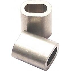 Pinces en aluminium Z3 pour câble métallique Ø 3,0mm (Par 100)