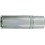 Douille 1/2'', modèle long, poli, Cote s/plats : 19 mm, Long. 77 mm