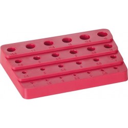 Supports en plastique foret 1-13mm FORTIS (Par 10)