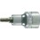 Embout de vissage 1/2'' pour vis femelle à 6 pans, poli, Cote s/plats : 19 mm, Long. 60 mm