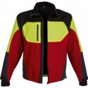 Veste extensible Forest Jack Red Taille 2XL rouge/anthr/jaune