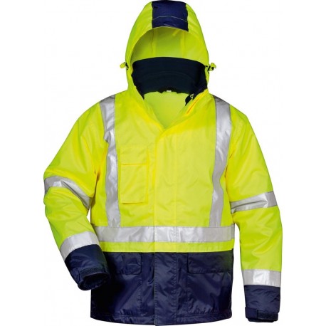 Veste haute visibilité Alf Taille XL jaune/ marine