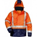 Veste haute visibilité Udo Taille 3XL orange/ marine