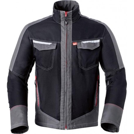 Veste longue Attitude Taille S noir/gris charbon