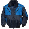 Veste pilote Achim marine/royal Taille S