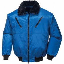 Veste pilote Achim bleu grain Taille 2XL