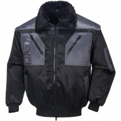 Veste pilote Achim S noir /anthr. Taille M