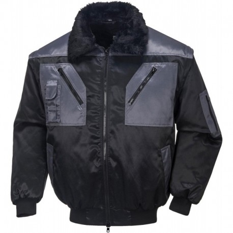 Veste pilote Achim S noir /anthr. Taille M