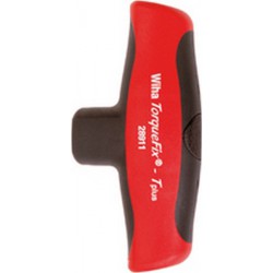 Poignée de tournevis dynamométrique en T, TorqueFix®-Tplus, Couple de rotation max. : 12 N·m