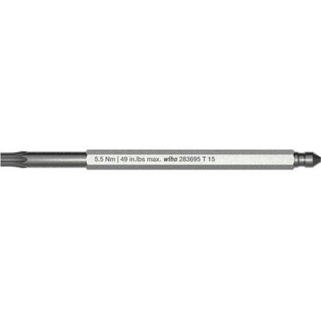 Lames interchangeables TorqueFix® pour TORX® femelle, Dimensions : T 8, Couple de rotation max. 1,3 N·m