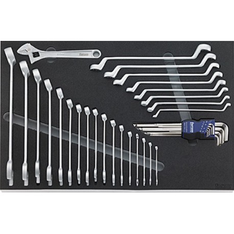 Module d'outillage Clé à vis, Type : Clé mixte/plate double, Dimensions 3/3
