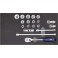 Module d'outillage Outil d'actionnement, Type : 3/8'', Dimensions 1/3